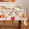 Vorhomness Fall Rectangle Tablecloth 52 x 70 Inch, Thanksgiving Autumn