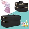 BAFASO Manicure Case Two-Layer Style for 40 Bottles (15 ml)