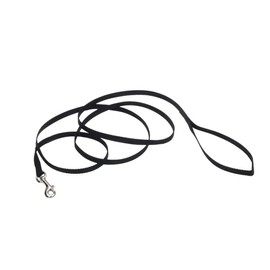 Coastal Pet Products DCP306Black Nylon Collar Lead for Pets, 3/8-Inch by 6-Feet, Black