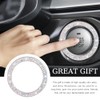 Gasedin Gasedin 2 PCS Car Engine Start Stop Decoration Ring,