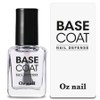 Oznail Defense Nail Base Coat, 8ml, transparent, 1 piece / 오즈네일 디펜스 네일 베이스 코트, 8ml, 투명, 1개