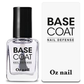 Oznail Defense Nail Base Coat, 8ml, transparent, 1 piece / 오즈네일 디펜스 네일 베이스 코트, 8ml, 투명, 1개