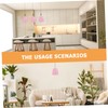 Small Pink Cloth Lamp Shade E27 Light Cover for Indoor