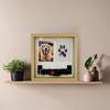 OtterPets Memorial Picture Frame for Pets - Paw Print Kit