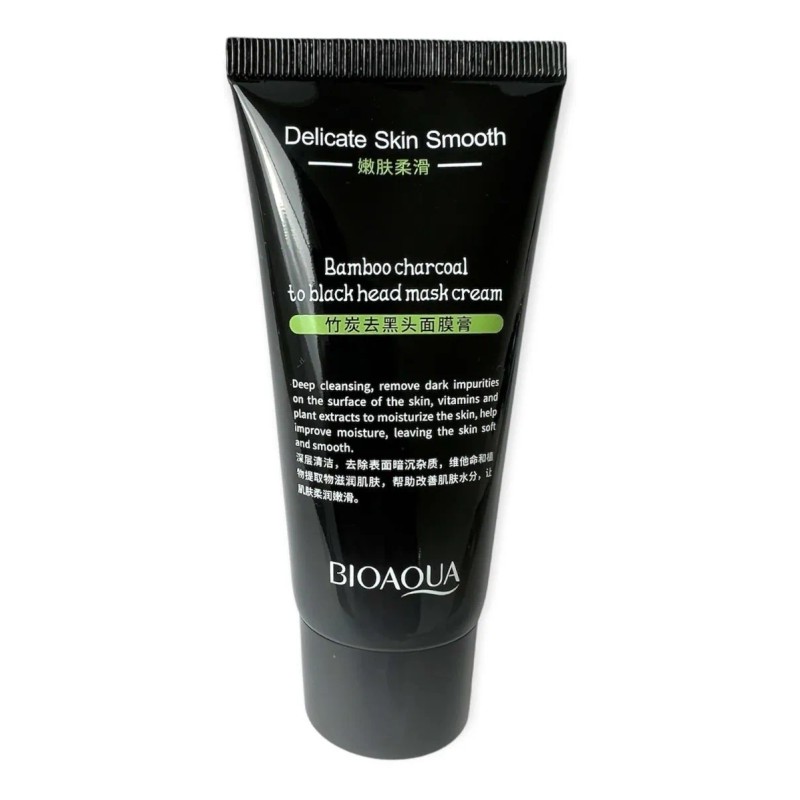 Mascarilla Puntos Negros Carbon Activo Espinillas Bioaqua Tipo de piel