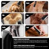 3 Pcs Professional Detachable Replacement Ceramic Blades set,compatible with Andis