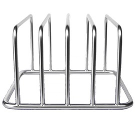 Wakabayashi Industries WA-2310 Extra Thick Stainless Steel Cutting Board Stand, 4 Pieces