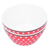4PCS 6in Salad Bowl Dinner Serving Bowl Sets Kitchen Imitation