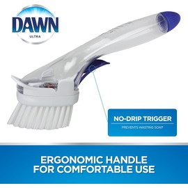 Soap Dispensing Dish Brush for Dawn Trigger Disign Kitchen