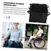 Healeved Seat Walker Storage Bag Large Capacity Hanging Organizer for