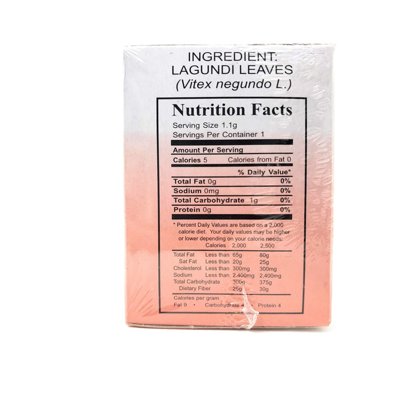 Rita Ritz Lagundi Dried Herbal Tea (2 Pack, Total of