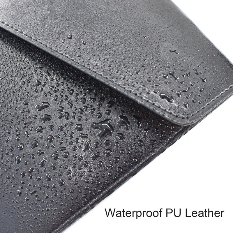 VANRA 書類ケース 持ち運び A4 横型 ファイルフォルダー PUレザー 紐付き 封筒 ドキュメントケース