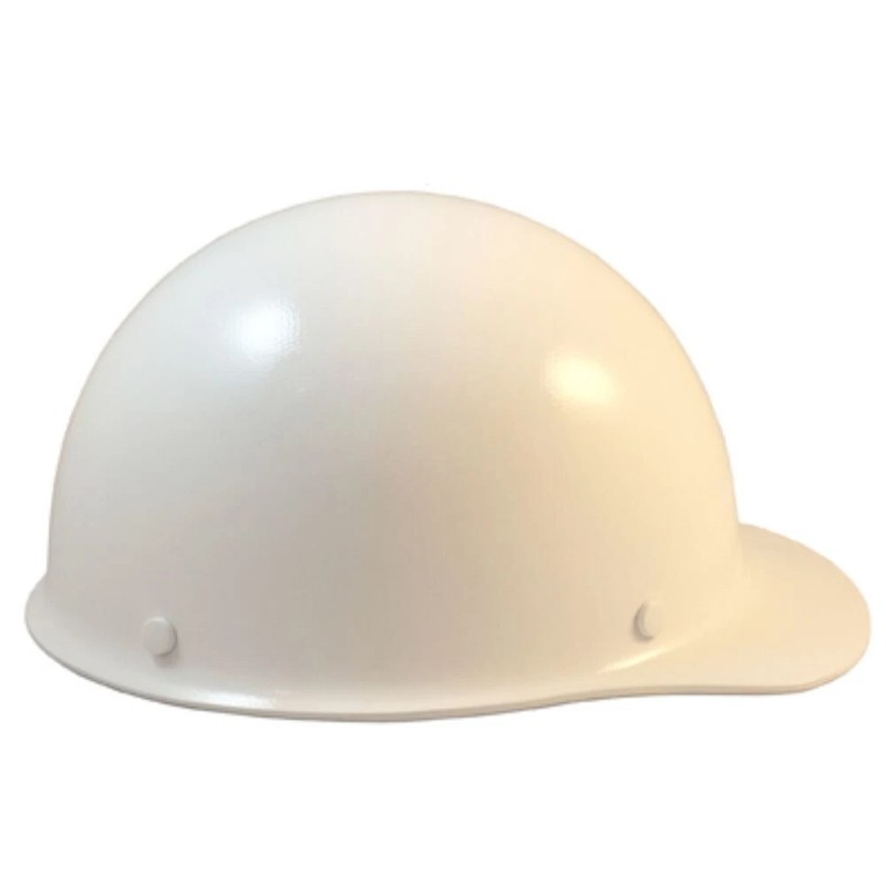 MSA Skullgard Cap Style with Ratchet Suspension - White -
