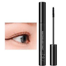 Lynlyulinger Mascara Mascara Base for Eyelashes Natural Mini Mascara Waterproof Fade Resistant Long Lasting Lightweight Curl Dense Long Volume Damage Resistant 5g (Long Type - A01 Black)