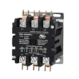 Sunlee controls 3 Pole 50 amp contactor 240v coil OEM fits Siemens 42DF35AG equivalent DP Contactor