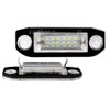 KACEPAR License Plate Lamp Tail Light Clear Lens, 18-LEDs License