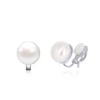 QUKE Simulated Freshwater Pearl Clip On Earrings Not Pierced Stud