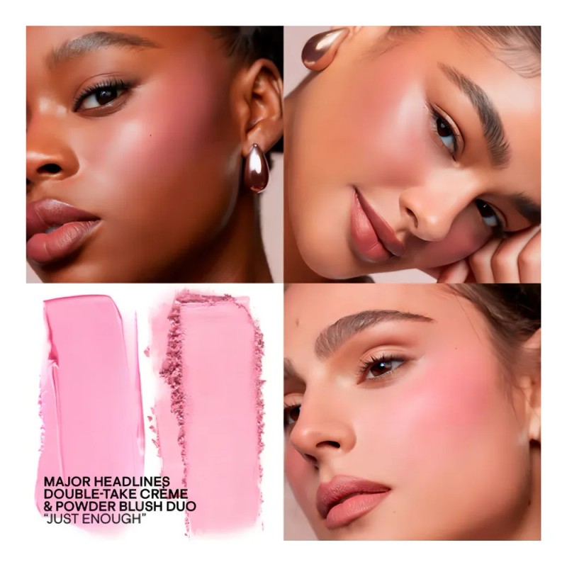 Patrick Ta Double-take Crème & Powder Blush Duo Rubor Tono