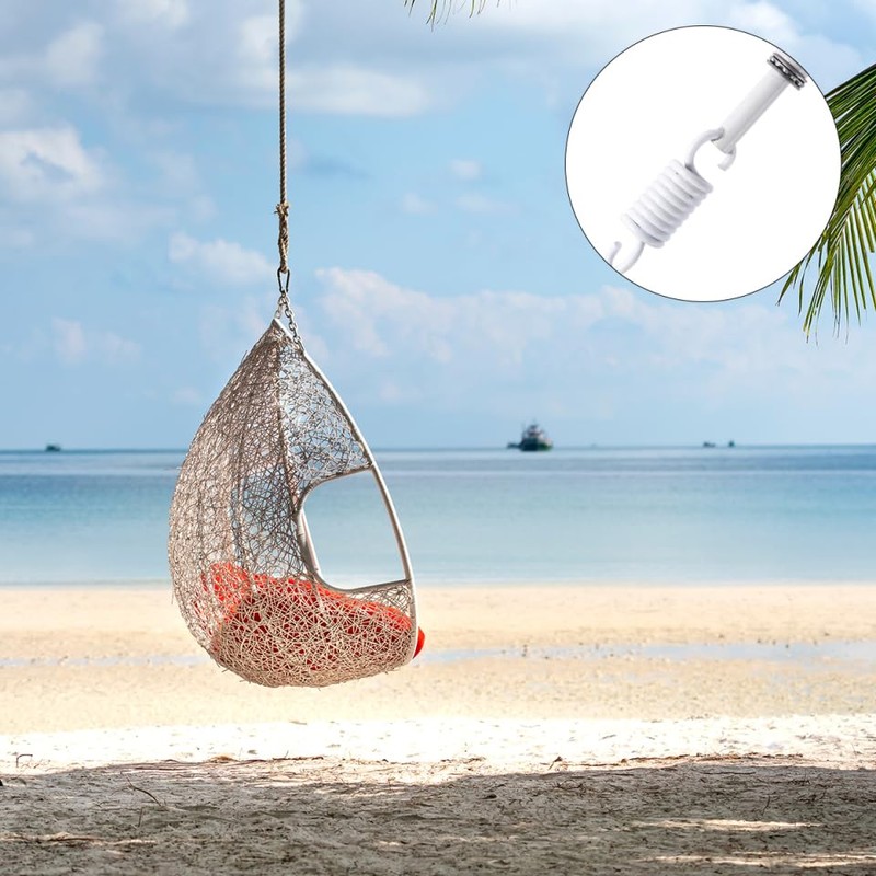 1 Set Egg Chair Spring Hook Hammock Spring and Pin