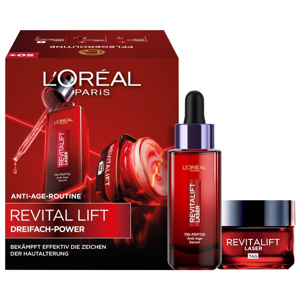 L'Oréal Paris Revitalift Laser Triple Power Anti-Ageing Care Set: Serum