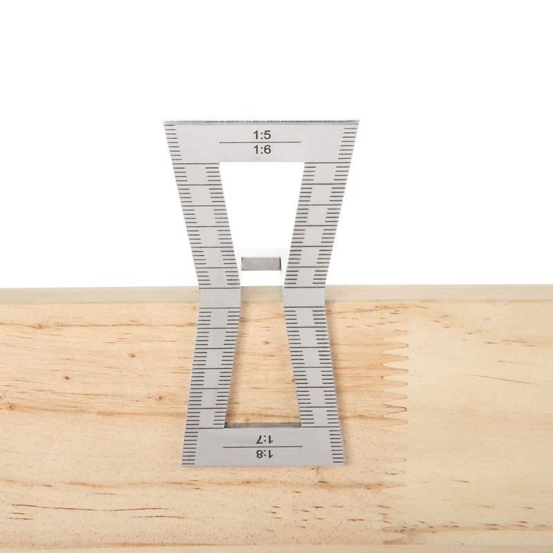 AHUNTTER 2PCS Dovetail Marker, Dovetail Guide Tool with Scale, Hand