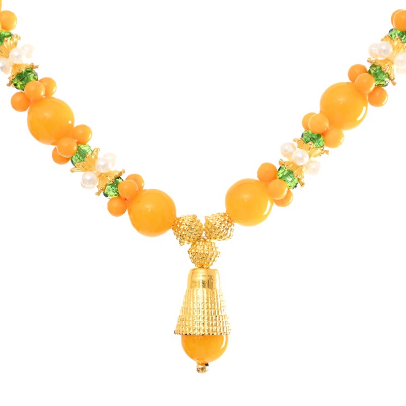 Set of 4 Mala Moti Beads for Idol-Mala Set for