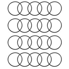 sourcing map Pack of 20 O Ring Sealing Rings Rubber Seal 35.03 mm AD 31.47 mm ID 1.78 mm Nitrile Rubber NBR Washer Seal Kit for Sealing Elements Tap Connector Repair Car