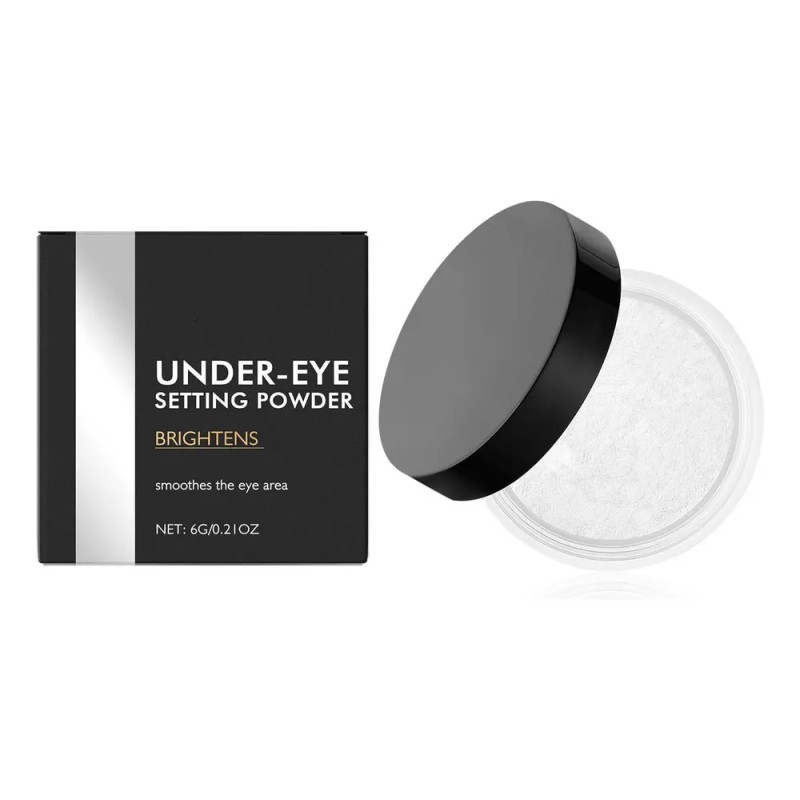 ! Polvo Suelto Iluminador Para El Área De Los Ojos