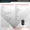 Gomexus Power Knob Compatible with Shimano Daiwa Spinning Reel Handle
