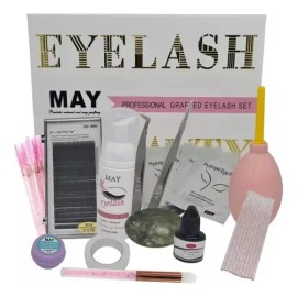 5 Kit Profesional Para Aplicación De Pestañas Eyelash May                                                                                             