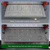 xipoqix Tailgate Mat Compatible with 2022-2026 Nissan Frontier Tailgate Liner
