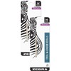 Zebra Pen Steel M Mechanical Pencil Eraser Refills, 2 Packs
