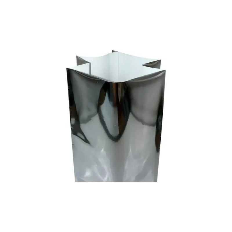 100 Bolsas Fuelles Sello Central Metalizada 1 Kg (molido)