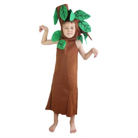 Petitebella Tree Children Costume 4-14y (Brown, 4-6year)