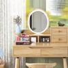 SYJINHUASY Multifunctional Desk Organiser, Compact Office Organiser with 5 Compartments