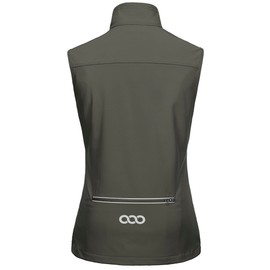 33,000ft Women's Lightweight Running Vest Outerwear with Pockets, Windproof Sleeveless Jacket for Golf Hiking Travel