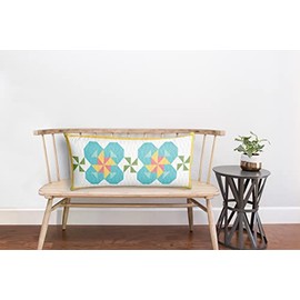 Riley Blake Quilt Project of The Month Kit: Easy DIY Designs for Every Season, for Quilting, Apparel, Crafting, and Home Decor (Bench Pillow - May)