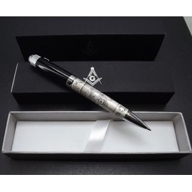 ONE BLUE LODGE PEN QUALITY HEAVY WEIGHT Mason Masonic F&AM GREAT OFFICER GIFT