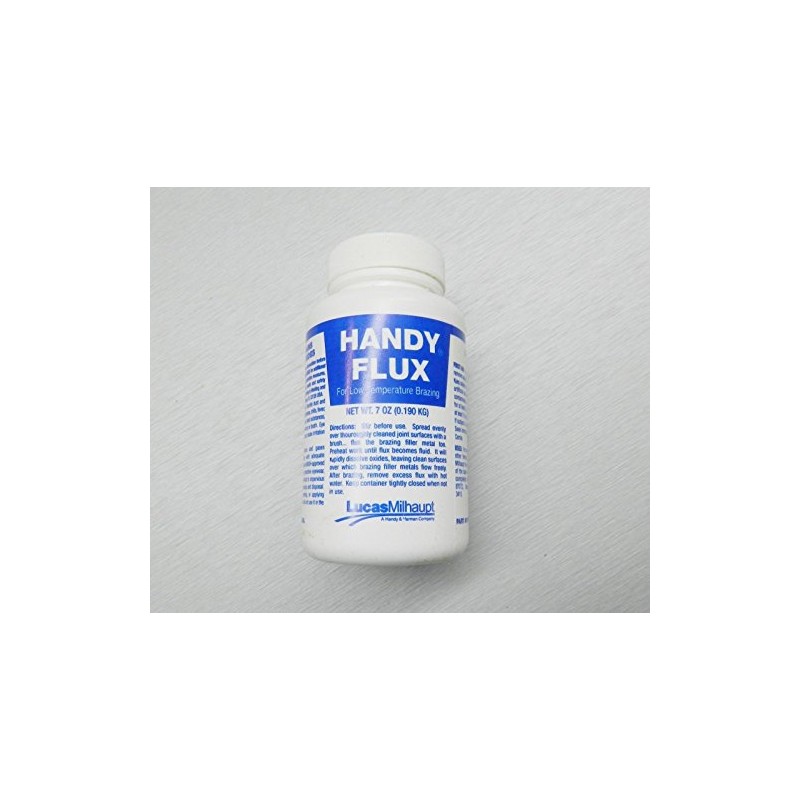 HANDY FLUX PASTE 7 OZ JAR w/ BRUSH CAP -
