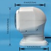 Led Search Light 7 Inch 50W 360 Degrees Rotating Remote