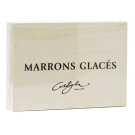 Andre Corsiglia Marrons Candied Chestnuts, Wooden Box, 8 Pieces