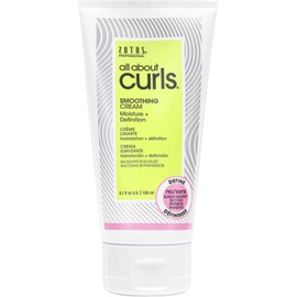 All About Curls Taming Cream/ Free of SLS/SLES Sulfates*, Silicones & Parabens/ Color-safe, 5-Ounce