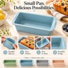 Silicone Baking Molds NonStick Rectangle Cake Pans Mini Loaf Pan