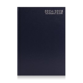 2024 2025 Academic Student Diary A5 Week to View Case-bound (Blue)