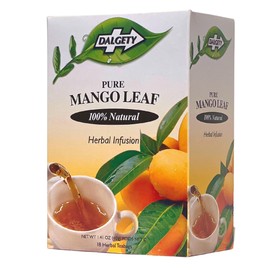 Dalgety Mango Leaf Herbal Infusion 72g Cartons 100% Natural, Caffeine Free Tea; Delicious and Packed with Unique Health Benefits (18 Count (Pack of 3))