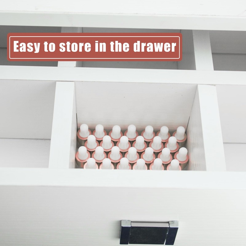 Easeen Sample Dropper Bottles, Mini Dropper Bottles with 2 Pcs