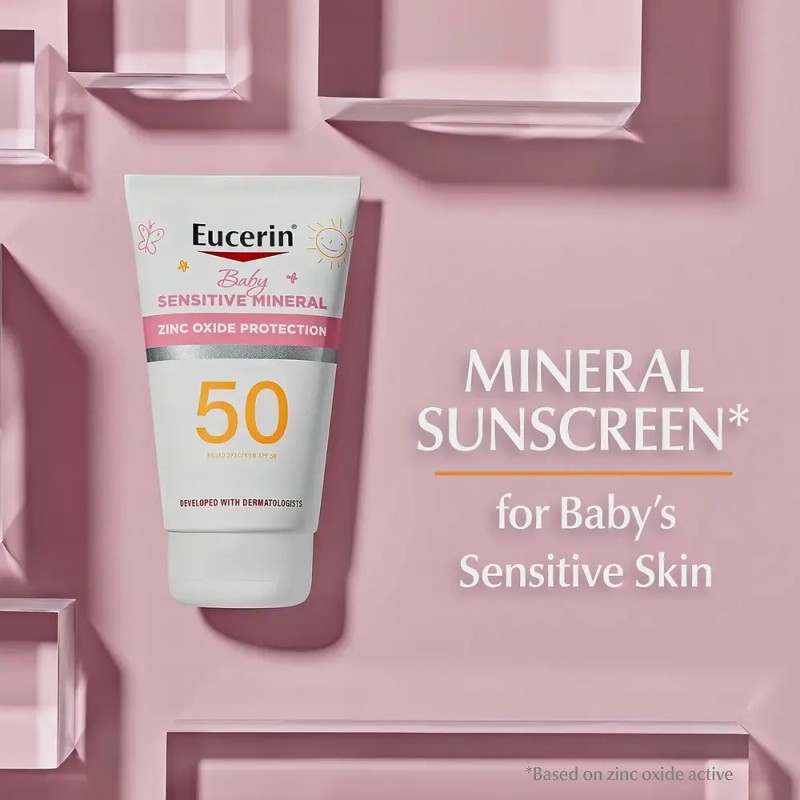 Sun Sensitive Mineral Baby Sunscreen Spf 50 Loción De Protec