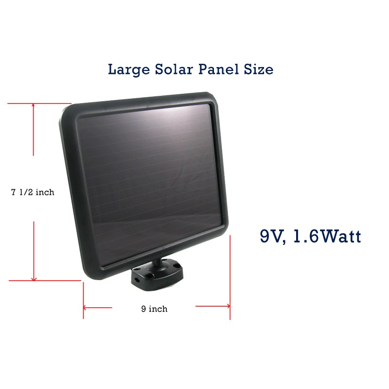 Forcetek 108 SMD LED Outdoor Solar Powered Motion Sensor Activated