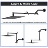 Shower Head Extension Arm - 13'' Shower Arm Extension for