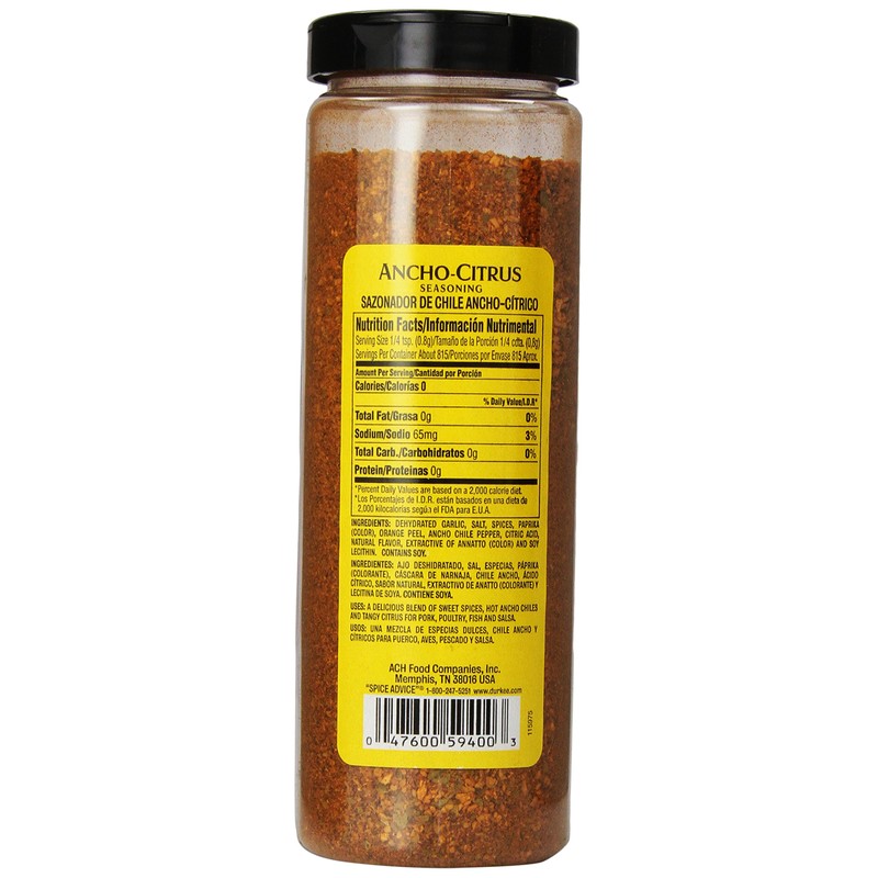 Durkee Ancho-Citrus Seasoning, 23-Ounce
